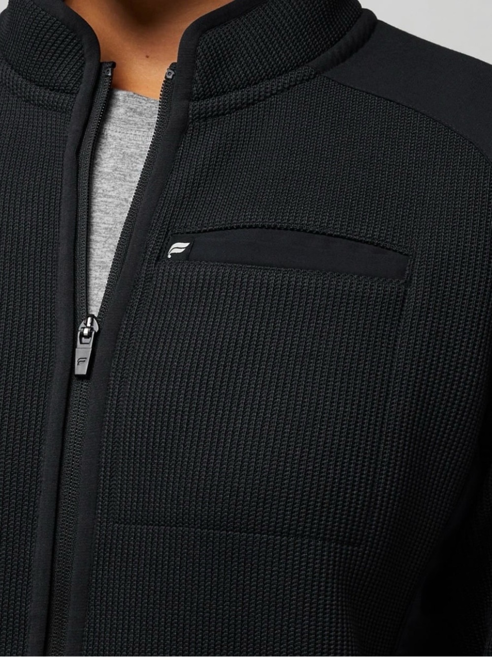 Fabletics Black Utility Jacket - Picture 3 of 11